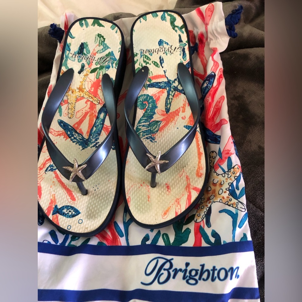 Brighton Wedge Flip Flops